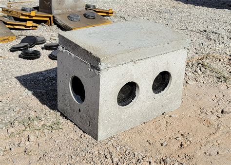 cement distribution box|concrete septic distribution box.